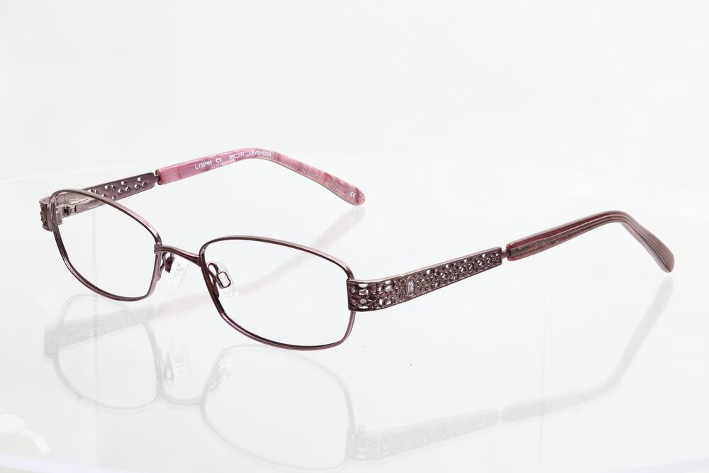 Jessica McClintock JMC 197 51-17-135mm Lavender Eyeglass FRAMES ONLY - GOOD